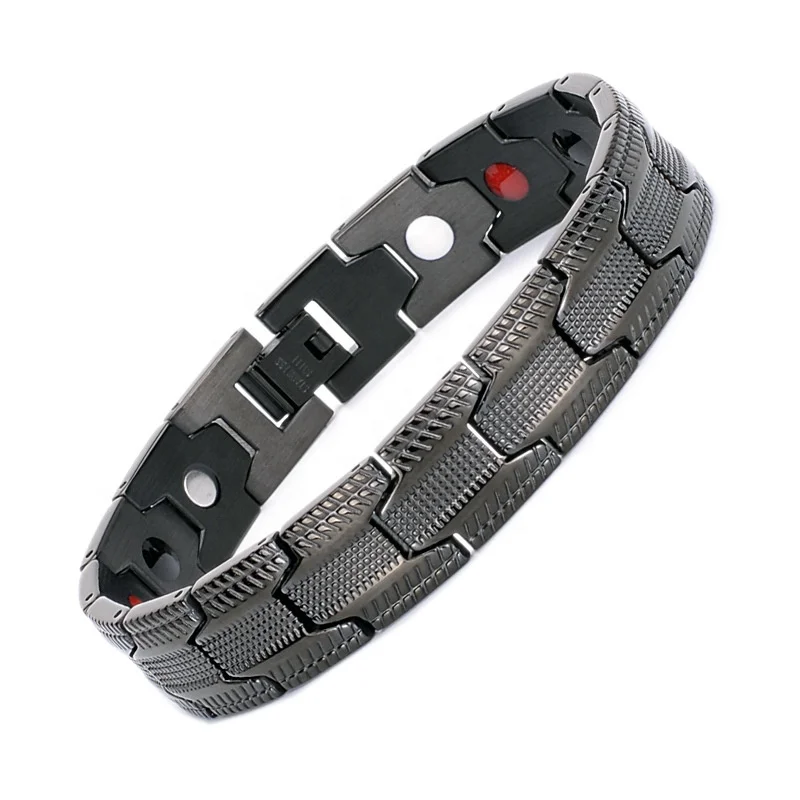 Jewelry New Products Energy Bangle Negative Ion Germanium Bio Magnetic Bracelet Health Care