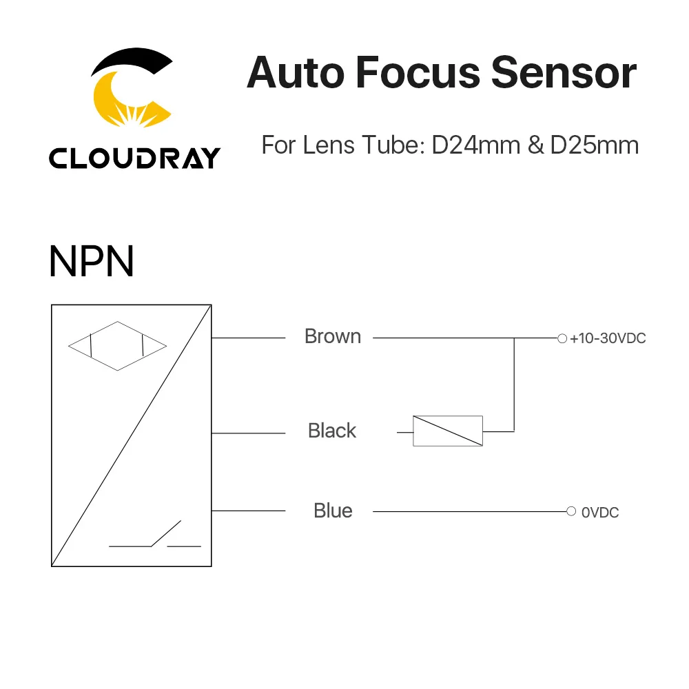Cloudray CLR3 Laser Spare Parts Auto Focus Sensor LC Z-axis Focus Kit