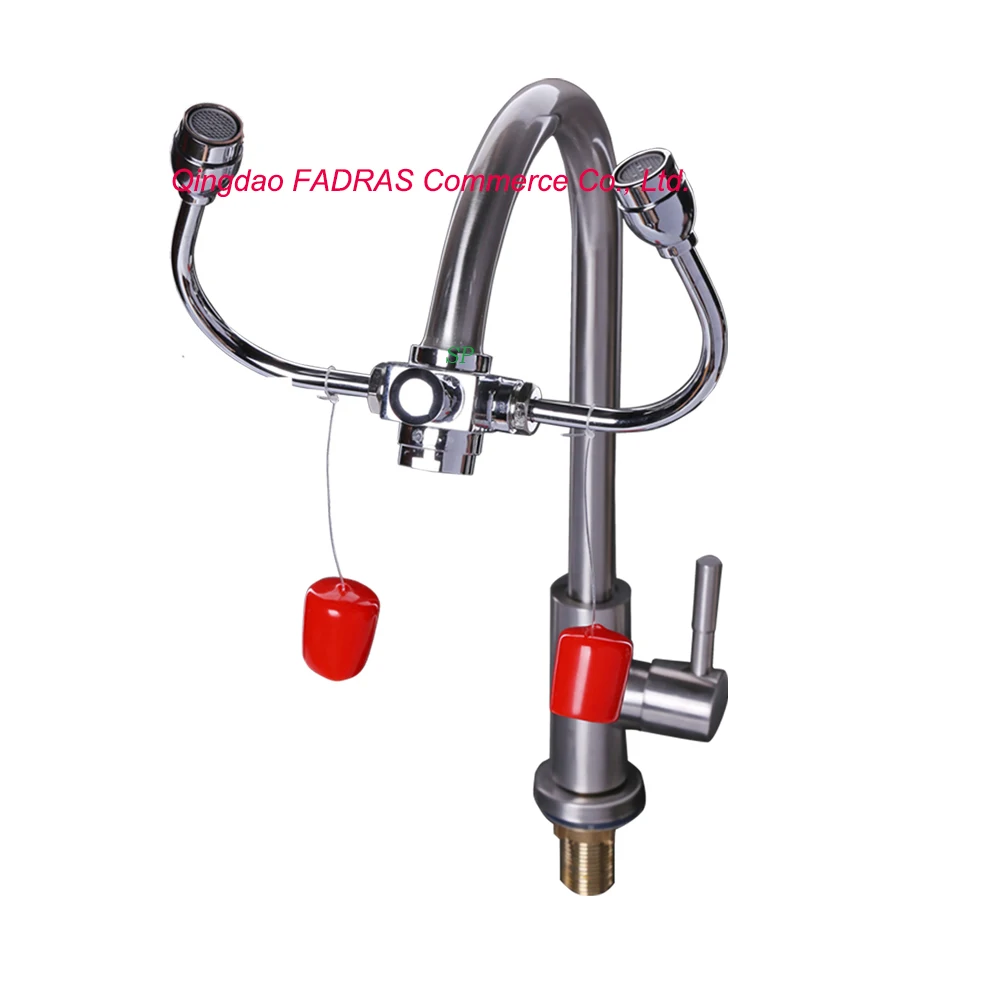 Foot control Eye Wash Equipment Emergency Laboratory Safety Station