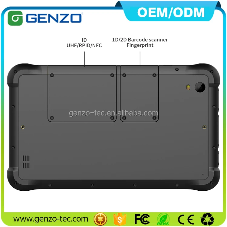 
Cheapest 7 inch 1000 nits android rugged tablet with nfc UHF Industrial tablet With fingerprint And 2d barcode 