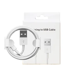 Wholesale Original Fast Charging Usb Data Line USB Charger for Lighting Cable for iphone 6 7 8 X XS Original USB Cable