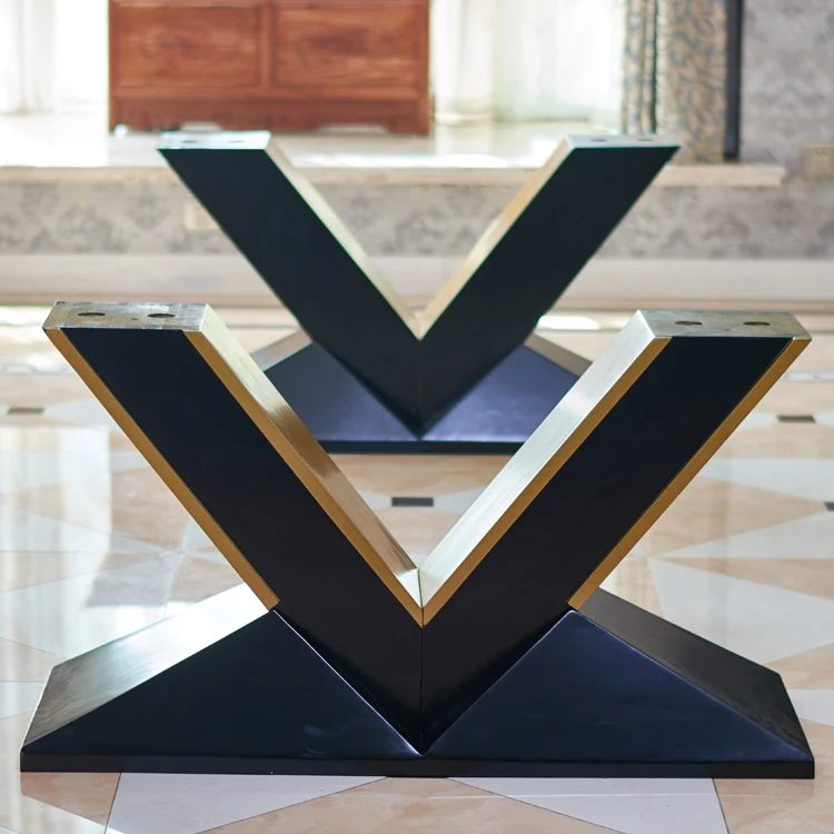 Modern luxury private customized V shape legs pool tables billiards