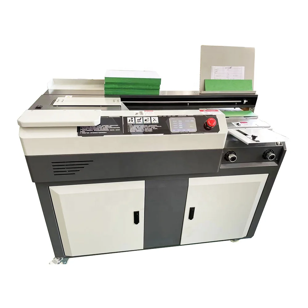 A3 Factory Price Wireless Automatic Hot Glue Binding Machine 320Mm Paper Perfect Binder Machine with 60mm Thickness