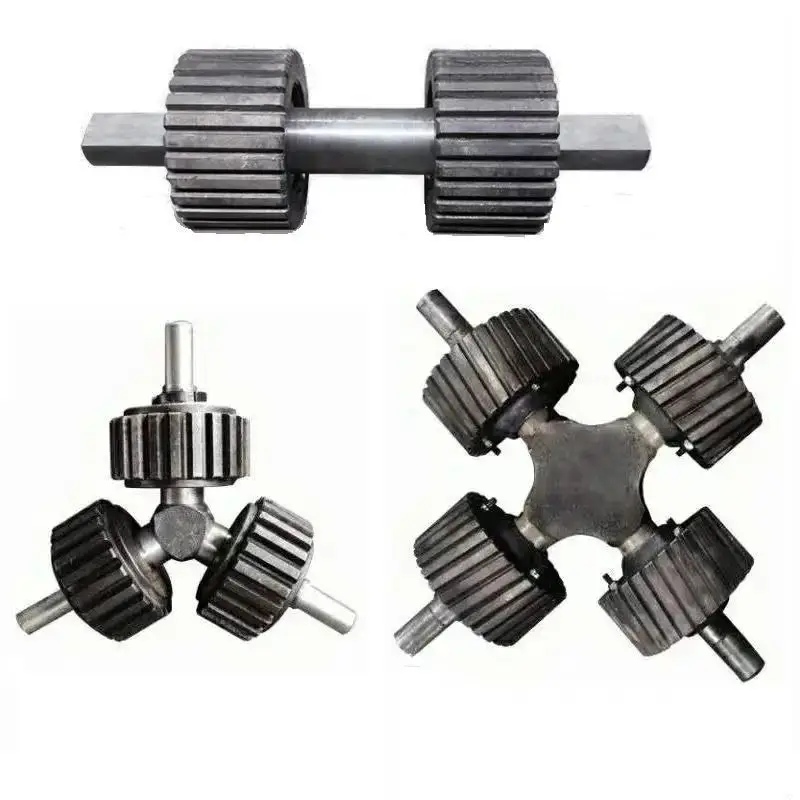 Hot sale model 125/150/160 /210/260/300/400 Model 210/200 Granulator accessories Press roll spare parts