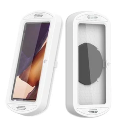 Hot Sale Radiating 360 Waterproof Wall Mounted Case Anti Fog Bathroom Sensitive Touchscreen Mobile Shower Phone Holder
