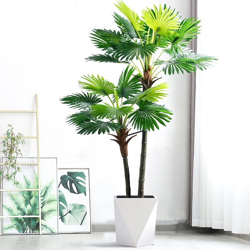 
170cm Washington areca palm tree artificial big foliage in basket pot 
