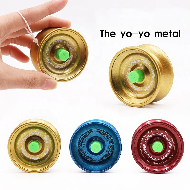 
Alloy yoyo ball Kids Toys Metal ball bearing String Trick yoyo diabolo Yo-Yo Ball Funny yoyo Professional educational toys 