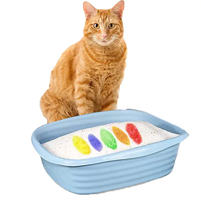 High End Odor Control Advantage Crystal None Dust Crystal Cat Litter 120% Water Absorption High Quality Silica Gel Cat Litter