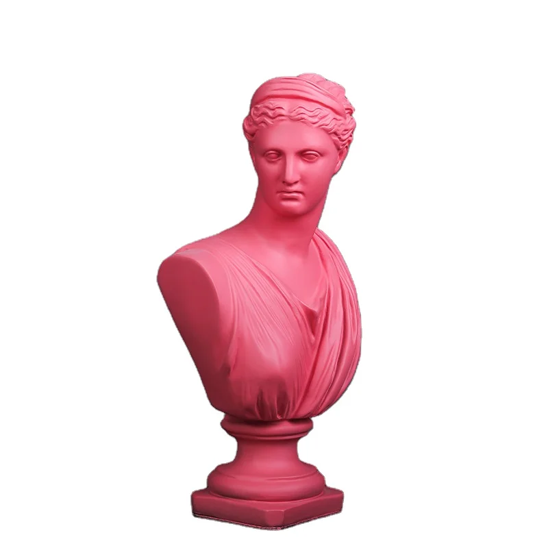 Colorful Resin Crafts statue Western Greek Goddess venus Figure Sculpture