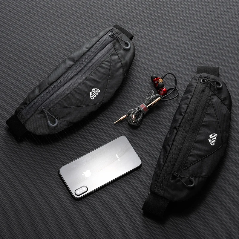 HUALIAN Fashion fanny pack Nylon Waterproof Waist Bag Bum Bag Sport Running belt for men women