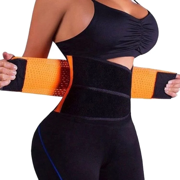 Wholesale Waist back supportTrainer Shaper weight loss Waist Trainer  Fitness  Weight Loss Slimming Neoprene Waist Support