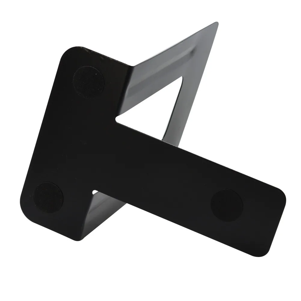 Office Non-Skid Metal Book End Book Stopper for Books/CDs/DVDs