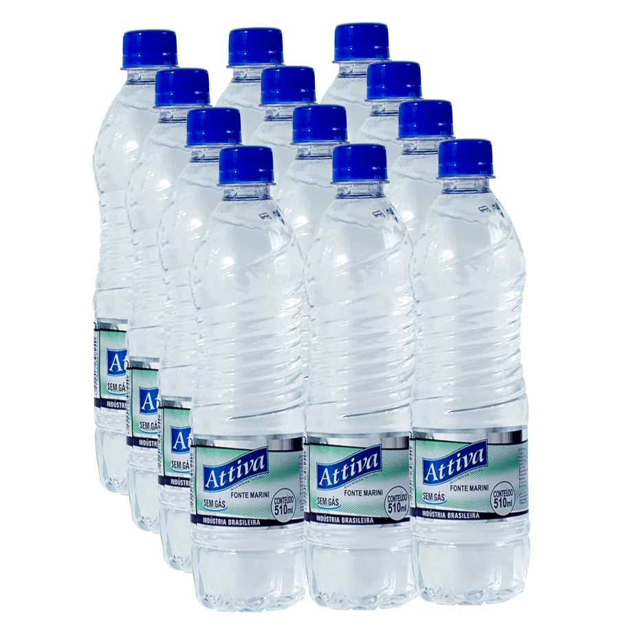 Wholesale Natural Drinking Water Plastic Bottle Packed Mineral Water Drinking Attiva Mineral Water 510Ml