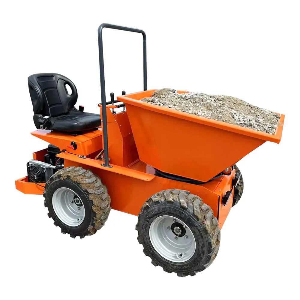 RIMA Wheels Crawler 500kg Gasoline MIni Construction Machine  Petrol Engine  Mini Loader Skid Steer Loading Mini Loader For sale