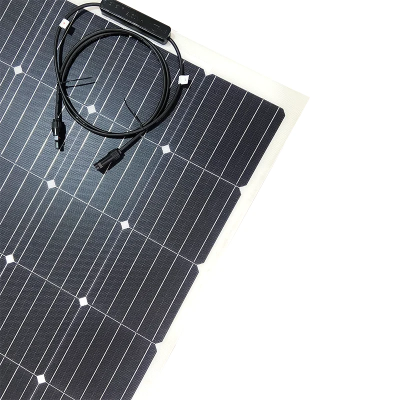 GEB high quality panneaux solaires de price 500w 1000W 300w 200W 60W ETFE thin film curved flexibles solar panel