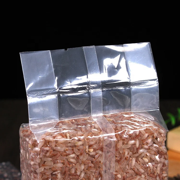 1 кг 5 10 25 50 пустая упаковка для закусок рисовая сумка хранения продуктов с глянцевой поверхностью полиэтиленовые пакеты глубокой печати