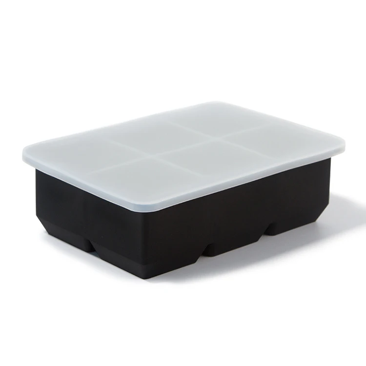 Eco friendly wholesale silicon ice maker manufacturer bpa free silicone ice cube tray mold for whiskey