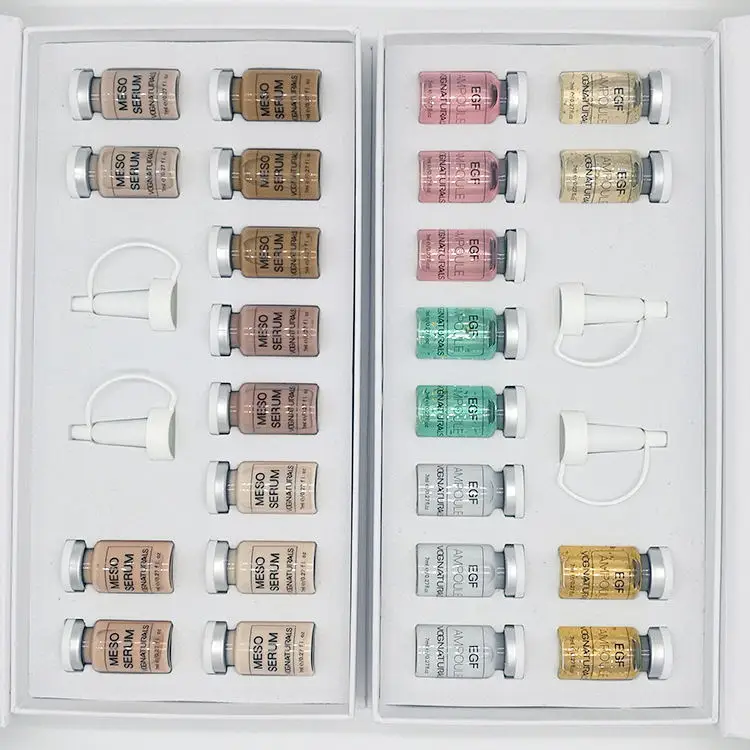 Private Label High Quality Mesowhite Glow Serum for Skin Brightening Whitening BB Foundation Kit