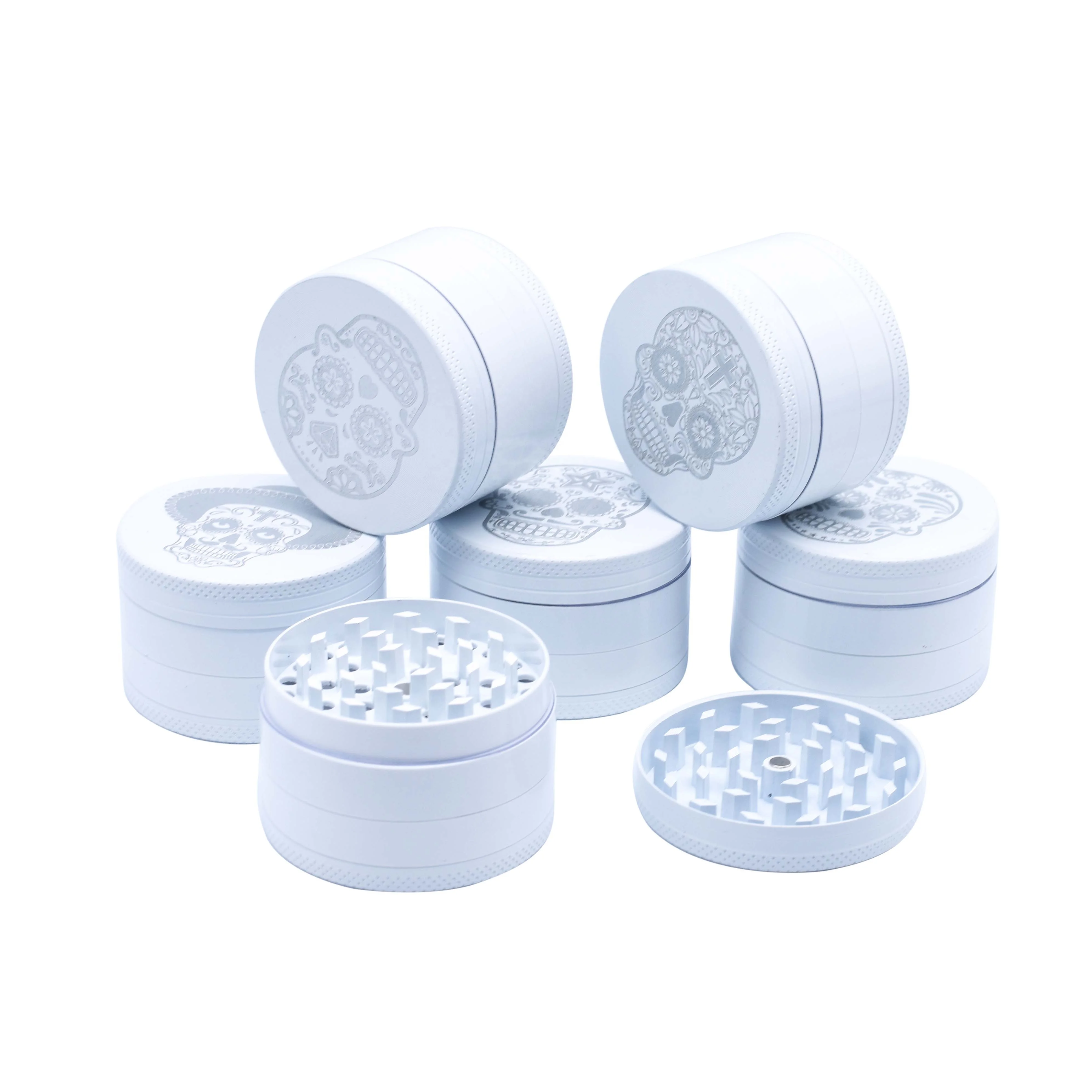 2021 по индивидуальному заказу высокое качество 4 слоя керамический цветного металла пластика жернов для трав цинковый сплав травяная шлифовальная