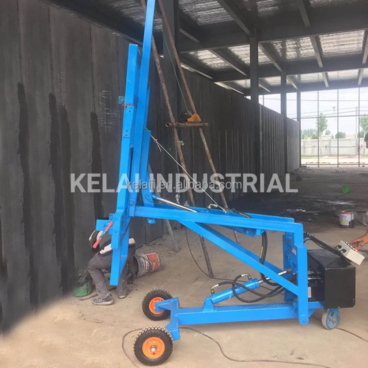 CE APPROVED Electric hydraulic Wall panel lifting machine for installing EPS|ALC|EPS|Acotec wall panels