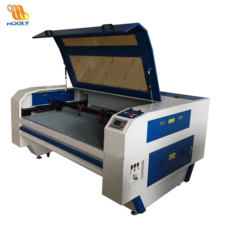 ЧПУ Нетканые ткани/шерстяной войлок/полиэстер 60 Вт/80 Вт/100 Вт/130 Вт/150 Вт автоматическая ткань лазерной резки