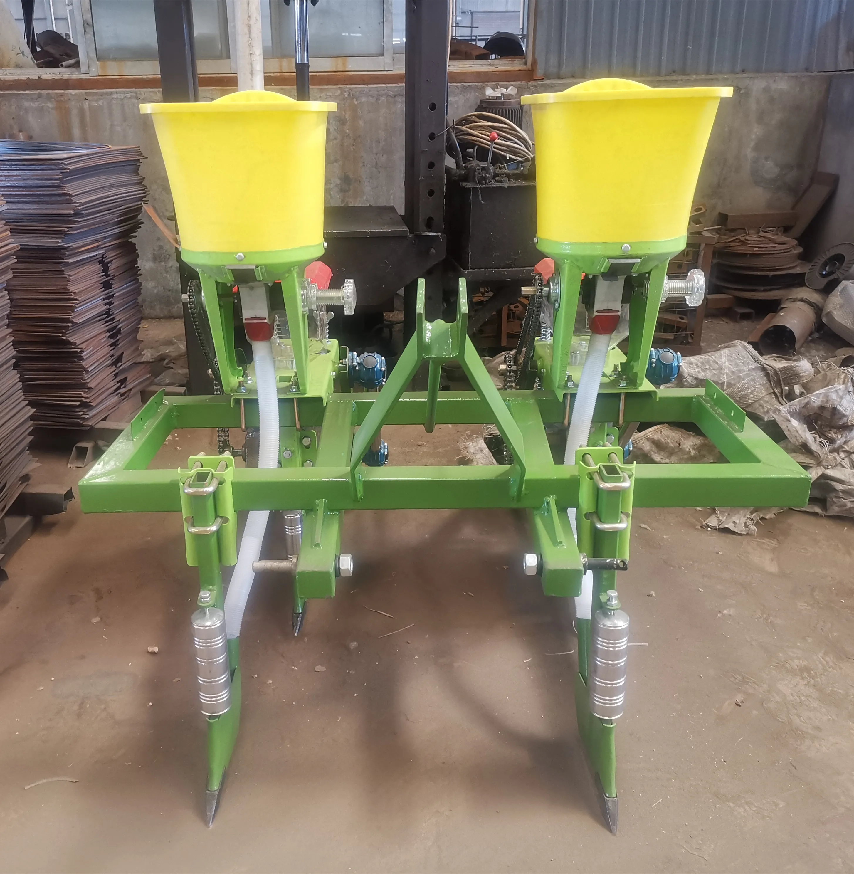 Agricultural Machine Precision Corn Maize Seeder Machine, High Productivity Tractor Mounted Corn Seeder Planter