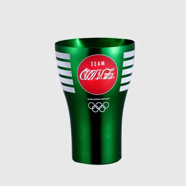 heat sensitive color changing Aluminum water bottle aluminum mug Custom Christmas Print Reusable Aluminum Oxide Cold Drink Mugs