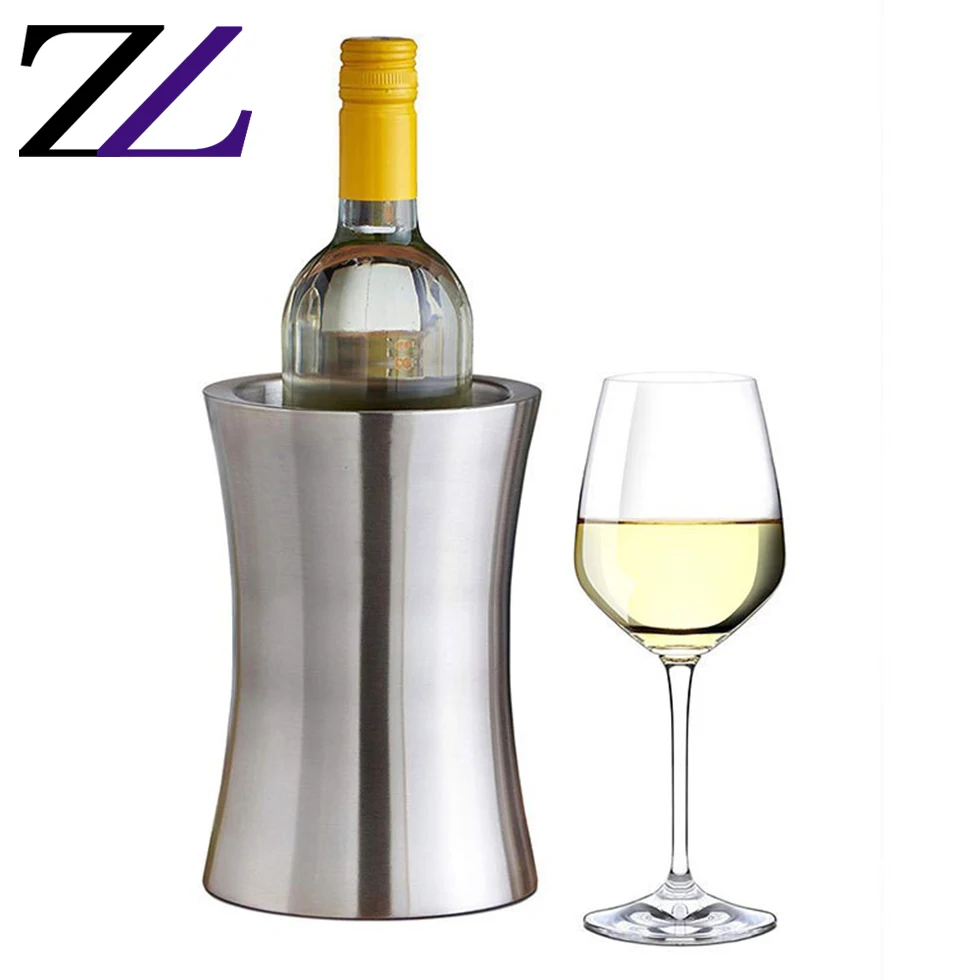Buffet catering corona beer drink frozen container cooler champagne pail mini silver golden colored metal ice buckets for bar