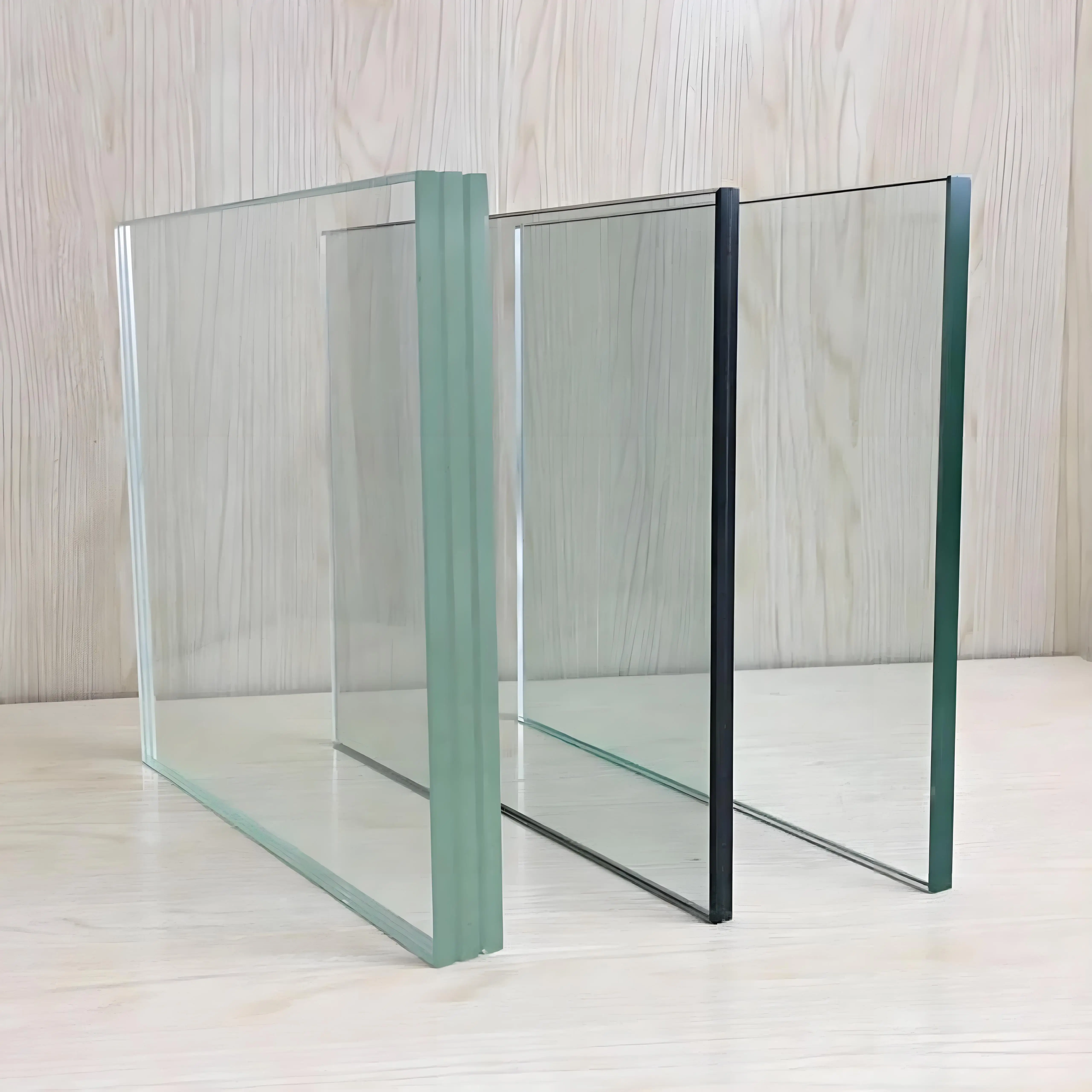 High-Quality Factory Security 5+5 6+6 8+8mm Laminated Tempered Glass with PVB/Sgp Film