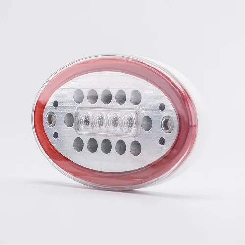 Точечный овальный светодиодный стоп-сигнал поворота Задний сигнал фонарь для грузовика прицепа