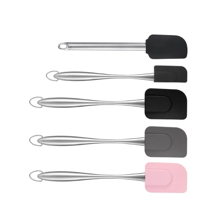 Baking Tools Espatulas Acero Silicone Elbow Spatula Butter Cream Spatulas Silicone Heat Resistant