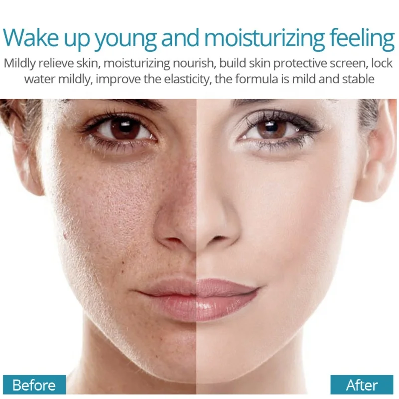 VIBRANT GLAMOUR Hyaluronic Acid Face Serum Anti-Aging Shrink Pore Whitening Moisturizing Essence Face Cream Dry Skin Care 15ml