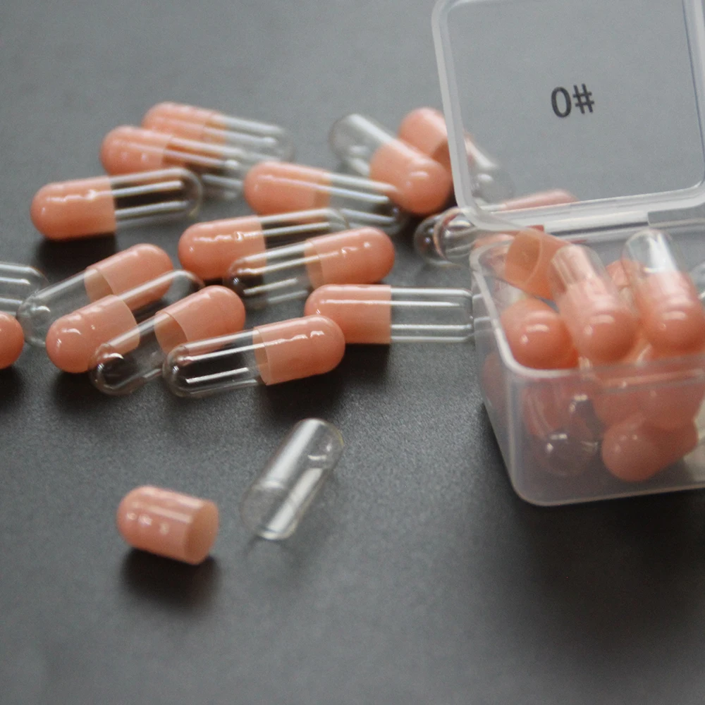 Wecaps Manufacturer Customized 0 Size Pullulan Vegetable Capsules Capsule Empty Vegetable Medicinal Pullulan Empty Capsule Shell