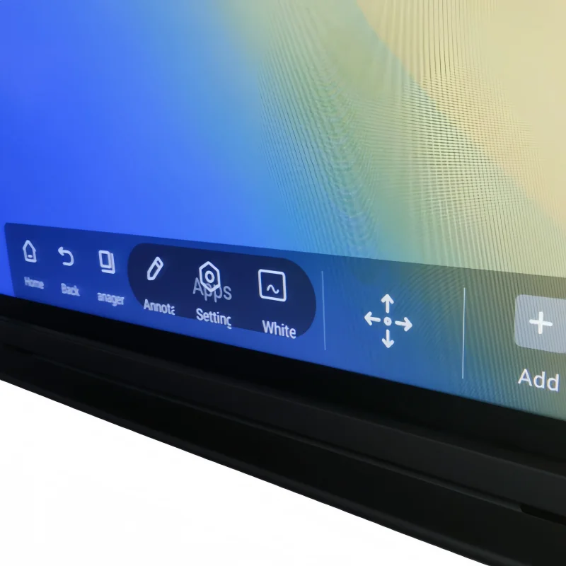 Tacteasy 65 75 86 98 100 110inch interactive smart display panel lcd touch screen monitor IFPD for office