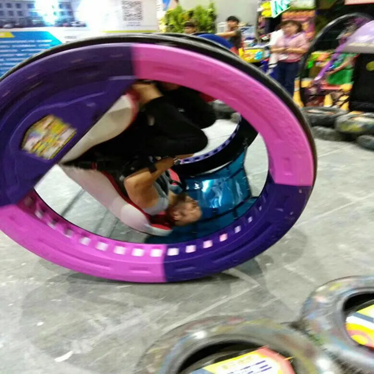 Newest black 360 degree electric moonwalk children amusement swing ride le bars happy car for sale