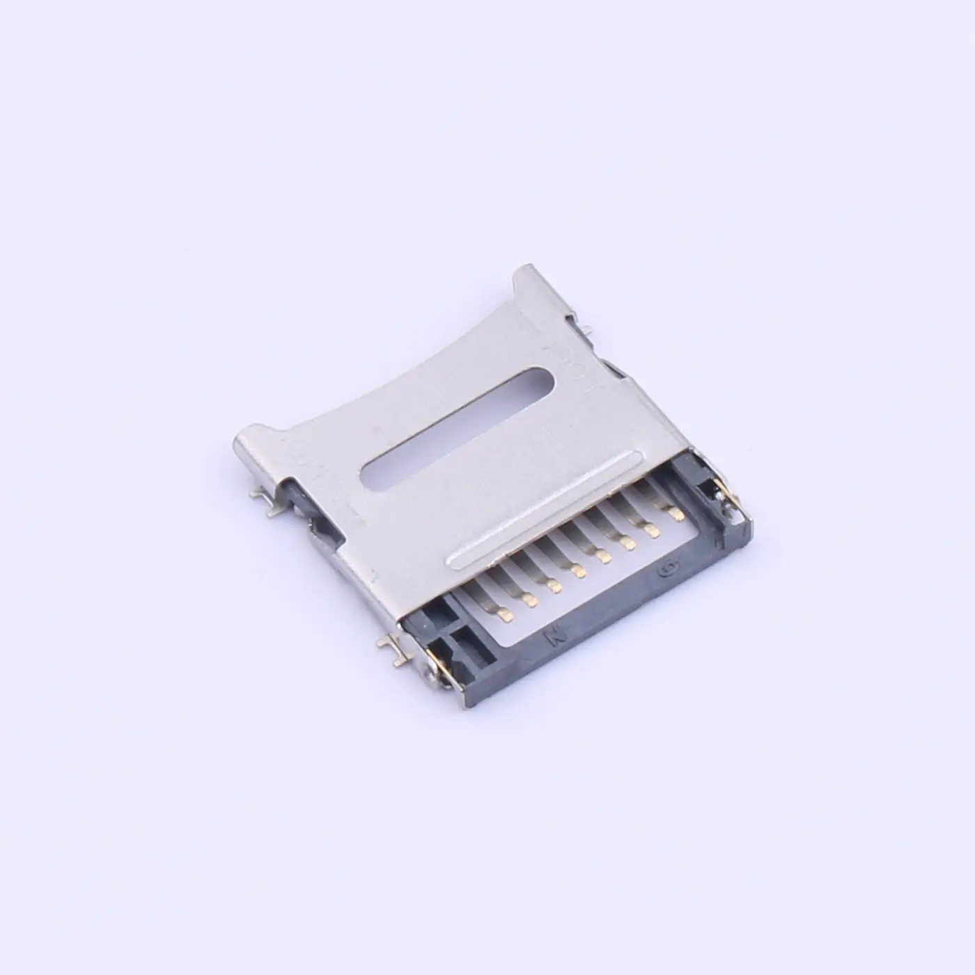 Kinghelm KH-TF08-H1.5 8 pin TF Card holder1.5MM height TF Card Socket flip-up Micro SD TF Memory Card Connector