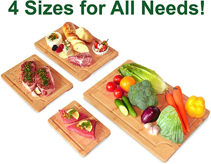 Kitchen Bamboo Wood Chopping Board 4
