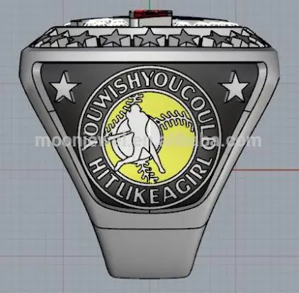Оптовая продажа с фабрики Yiwu недорогие кольца для чемпионата по футболу на
