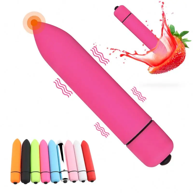 Wholesales 10 Speeds Bullet Vibrator Portable Mini Vibrator For Female Clits Massager Adult Sex Toys For Woman