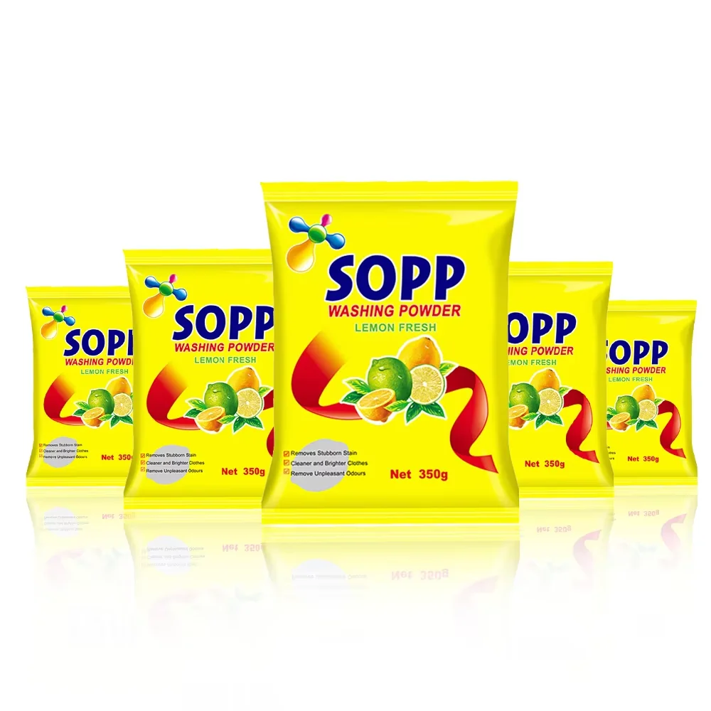 1kg Bulk wholesale Africa strong fragrance cleaning  product machine washing factory supplier price washing powder