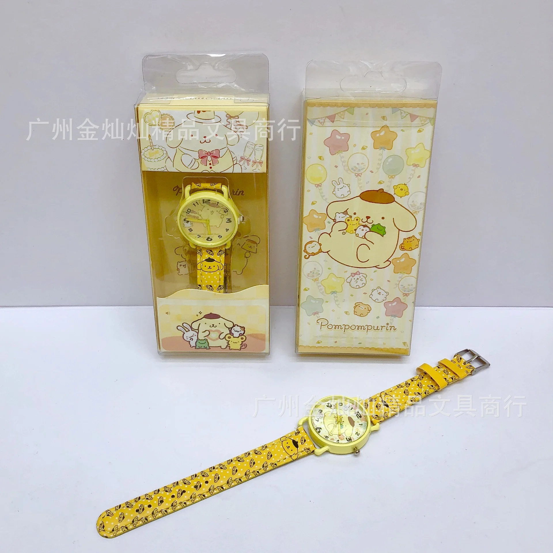 Hot sale low price Cute Kawaii colourful Box Packaging Cinnamoroll Melody Kuromi electronic watches Sanrio Watches For girl