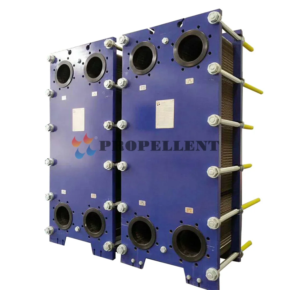 Steam condenser Plate heat exchanger for Black pulp concentration production line
