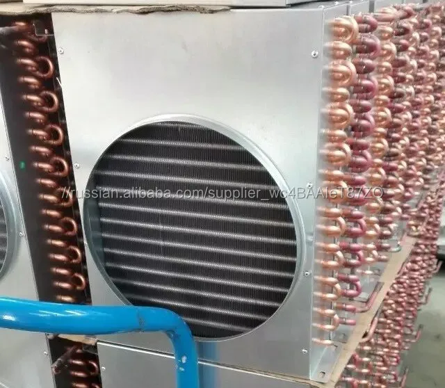 ребристый конденсатор воздуха холодный конденсатор для холодной комнаты