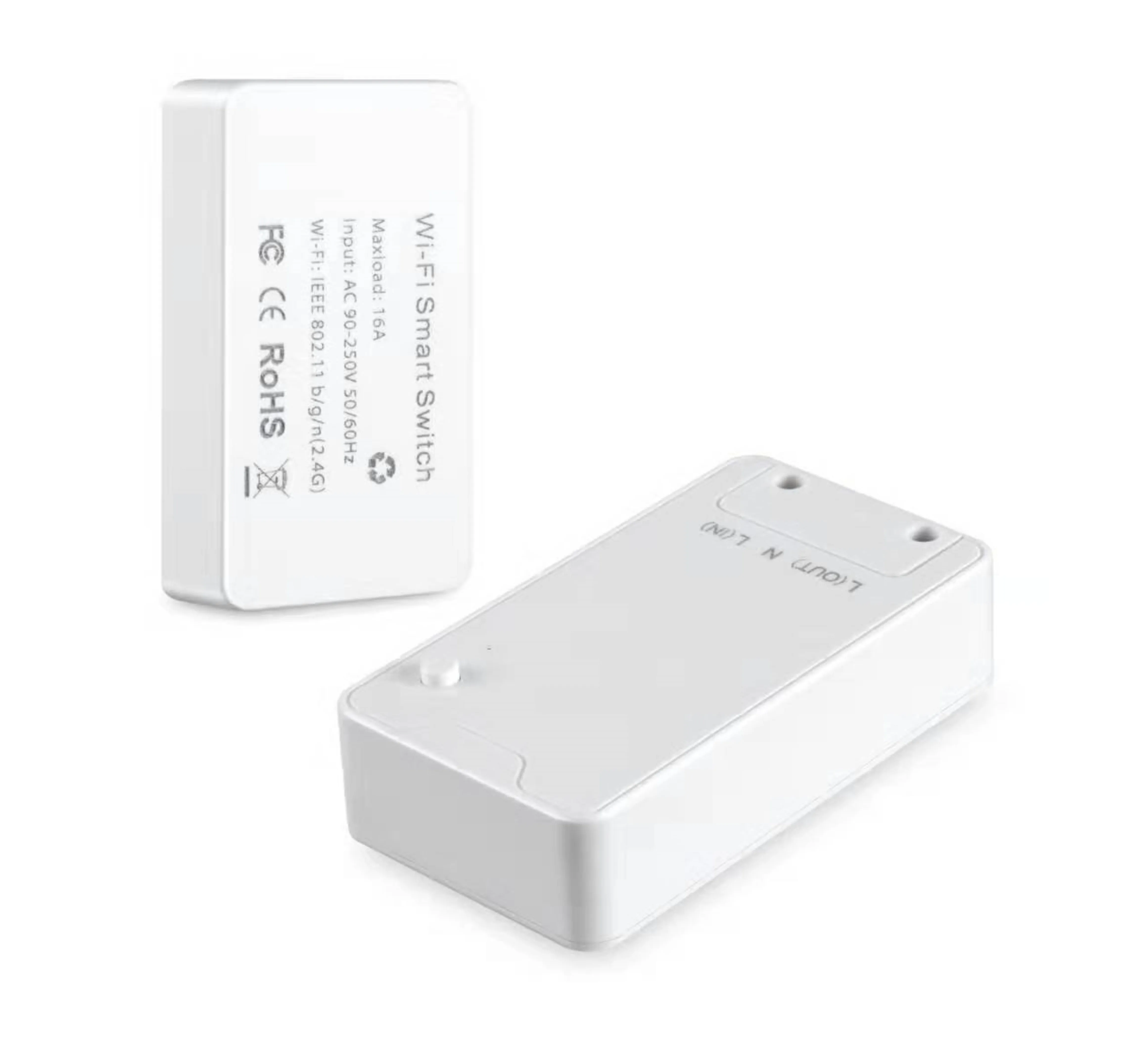 16 А Встроенный смарт-переключатель wifi домашняя Автоматизация умный Wi-Fi переключатель и розетка