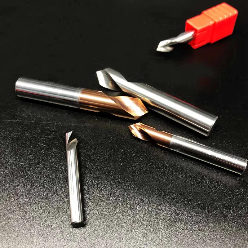 Steel Centering Spotting Drill Carbide Spot Drill With Tisin Coating For Steel