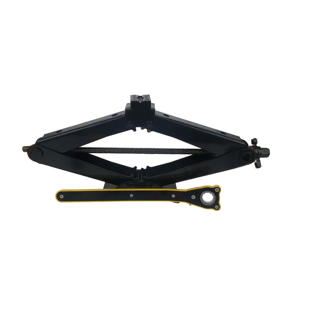 
Scissor Jack for car/SUV/MPV max 1.5 Tons(3,307 lbs)/2.0Ton(4400lbs) Capacity with rubber head with Ratchet wrench 