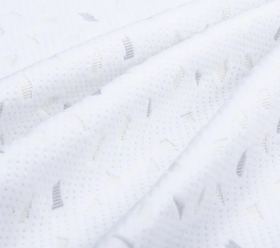 Oeko-Tex Certificated mattress fabric knitted with soft and breathable low MOQ