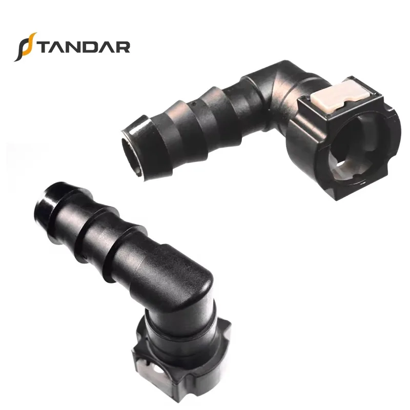 Sae 9.49mm Id6 Fuel Line Quick Connector for Car Fuel Urea Water Line System Nylon Pipe Rubber Hose Fittings Connect