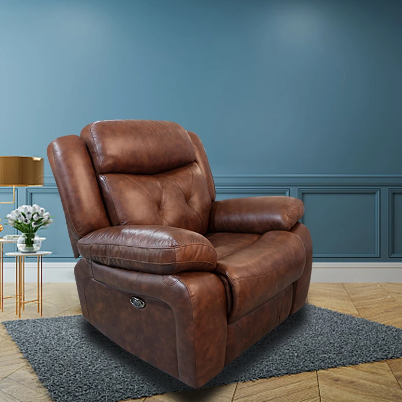  Современный 3 Seater кресло-качалка функциональный диван-кровать мебель кресло гостиная Электрический кожаное