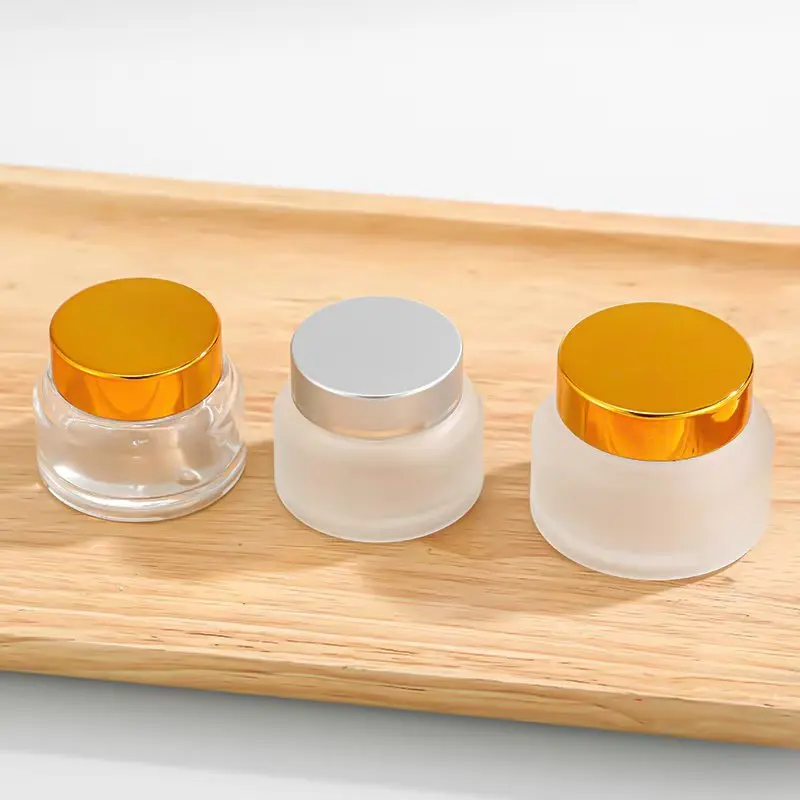 30ml 50ml 100 ml glass bottles for cosmetics matte custom spray bottle for toner deluxe glass pump bottles